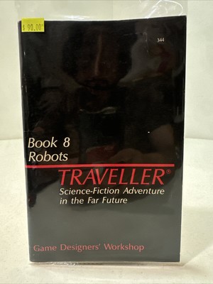 Book 8 Robots - Game Designers  Workshop - Traveller - Vintage