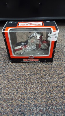 Harley-Davidson Ornament Collection North Pole Motorcycle Club 2002 Cavanagh NEW