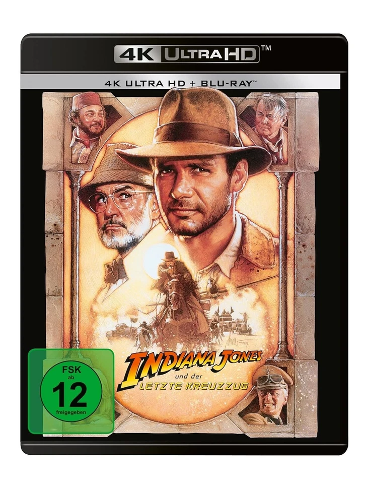 Indiana Jones Teil: 3 und der letzte Kreuzzug [4K UHD Blu-ray & Blu-ray/Neu/OVP] - Bild 3 von 4
