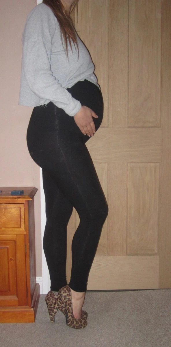 EXTRA LONG Tall Leggings MATERNITY Viscose UK 8 10 12 14 16 18 20