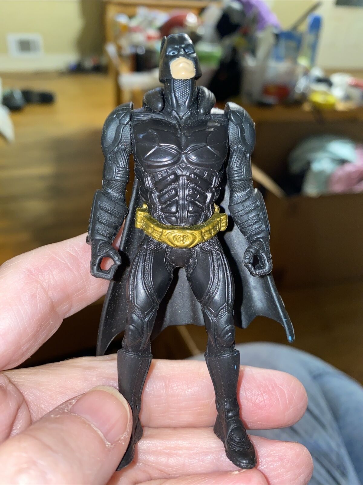 Batman The Dark Knight Batman with Crime Scene Evidence Action Figure Mattel