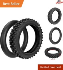 Versatile 80/100-12 Dirt Bike Rear Tire Inner Tube Combo - Easy Installation