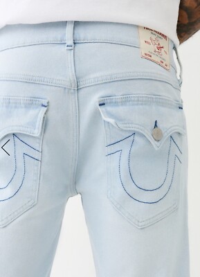 専用3 $119 True Religion Men's Rocco Relaxed Skinny Flap Super T Jeans