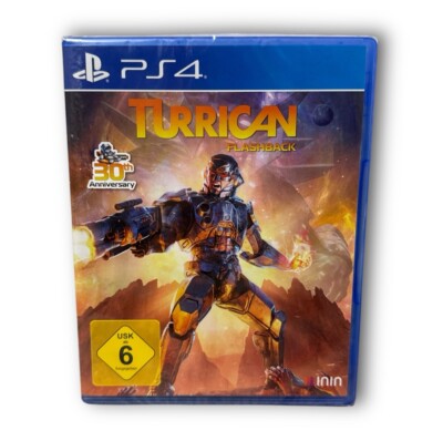 Turrican Flashback 30th Anniversary (PS4, PlayStation 4 Spiel) NEU & OVP Sealed