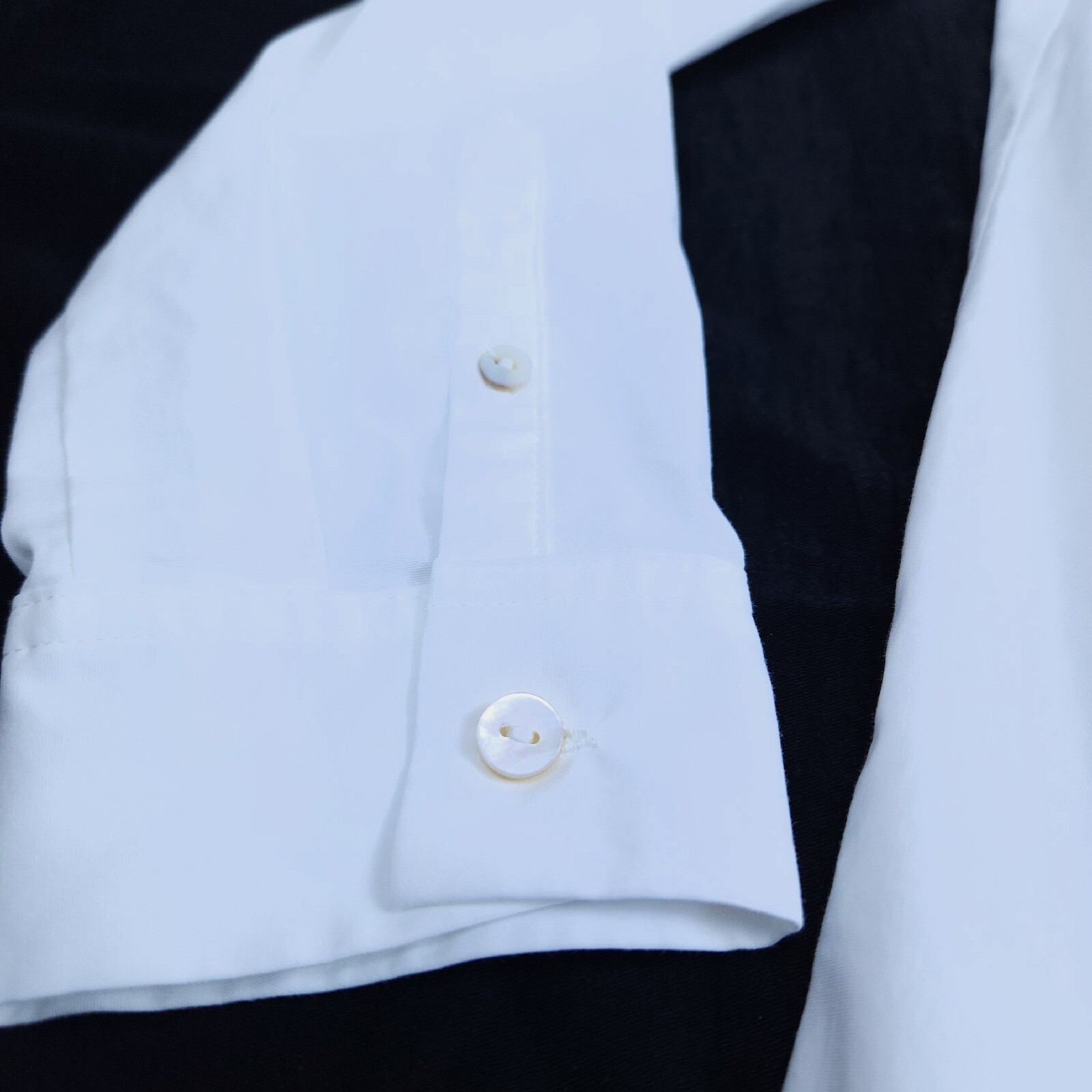 J Jill White Shirt Collection Medium Button Up Top Sh… Gem