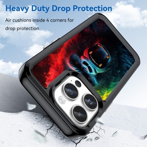 For Samsung S21 S22 S23 S24 Ultra FE Anti scratch Case colorful gorilla art head - 第 20/25 張圖片