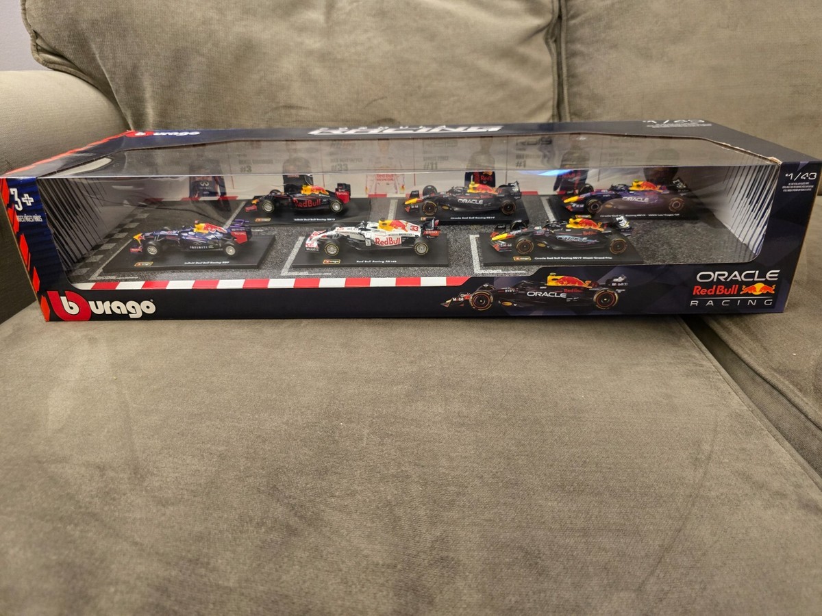 Bburago Red Bull Formula 1 Racing F1 1/43 6-Car Set