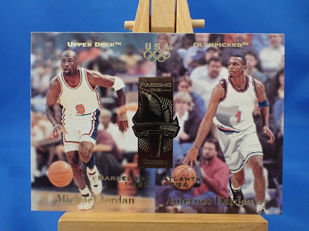 Michael Jordan Anfernee Hardaway US Olympicard 1996 #134 Michael Jordan Anfernee Hardaway US Olympicard 1996 #134