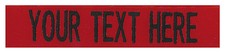 Regulation Military Name Tapes 1"x5", Tactical  with LOGO - Made in the USA  