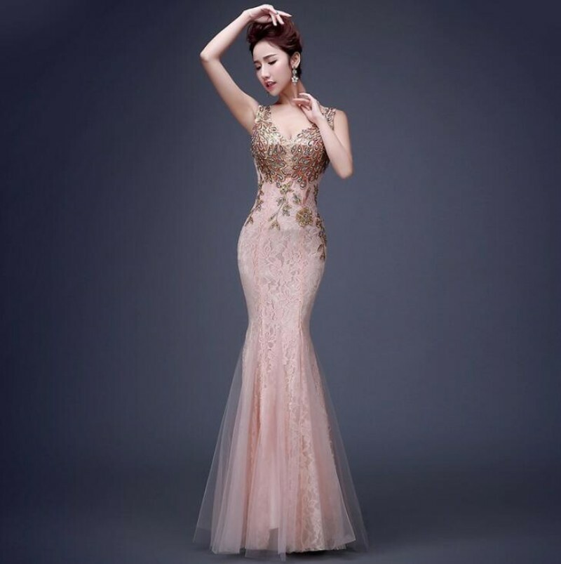 Women Lace Formal Dress Evening Gown Fishtail Mermaid Bodycon Cocktail Plus  Size | eBay