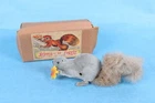 VINTAGE 1950's SKIPPER IN THE FOREST TOY WIND-UP SQUIRREL W/BOX JAPAN *WORKS*