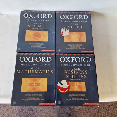 Oxford Revision Guide - GCSE 1999/2000 - Science, Maths, Science, Business - New