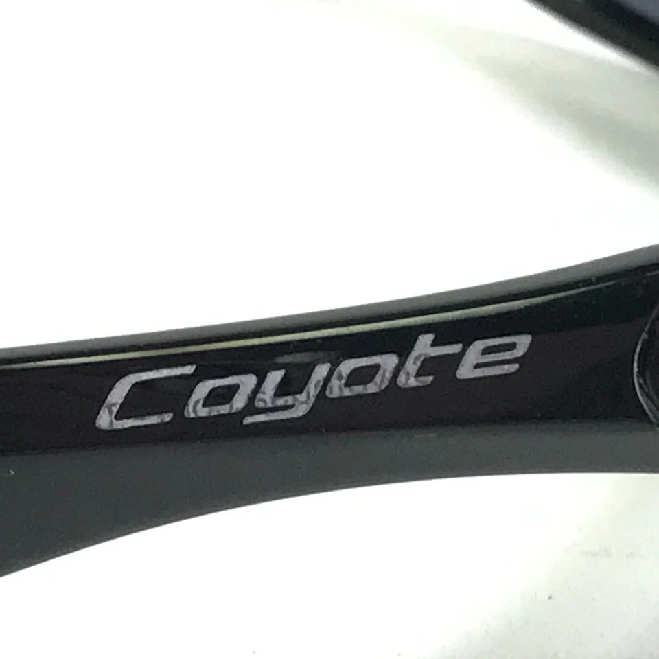 Gafas de sol Coyote TR90 Venom negras marcos cuadrados envolventes con lentes polarizadas azules Foto 4 de 4