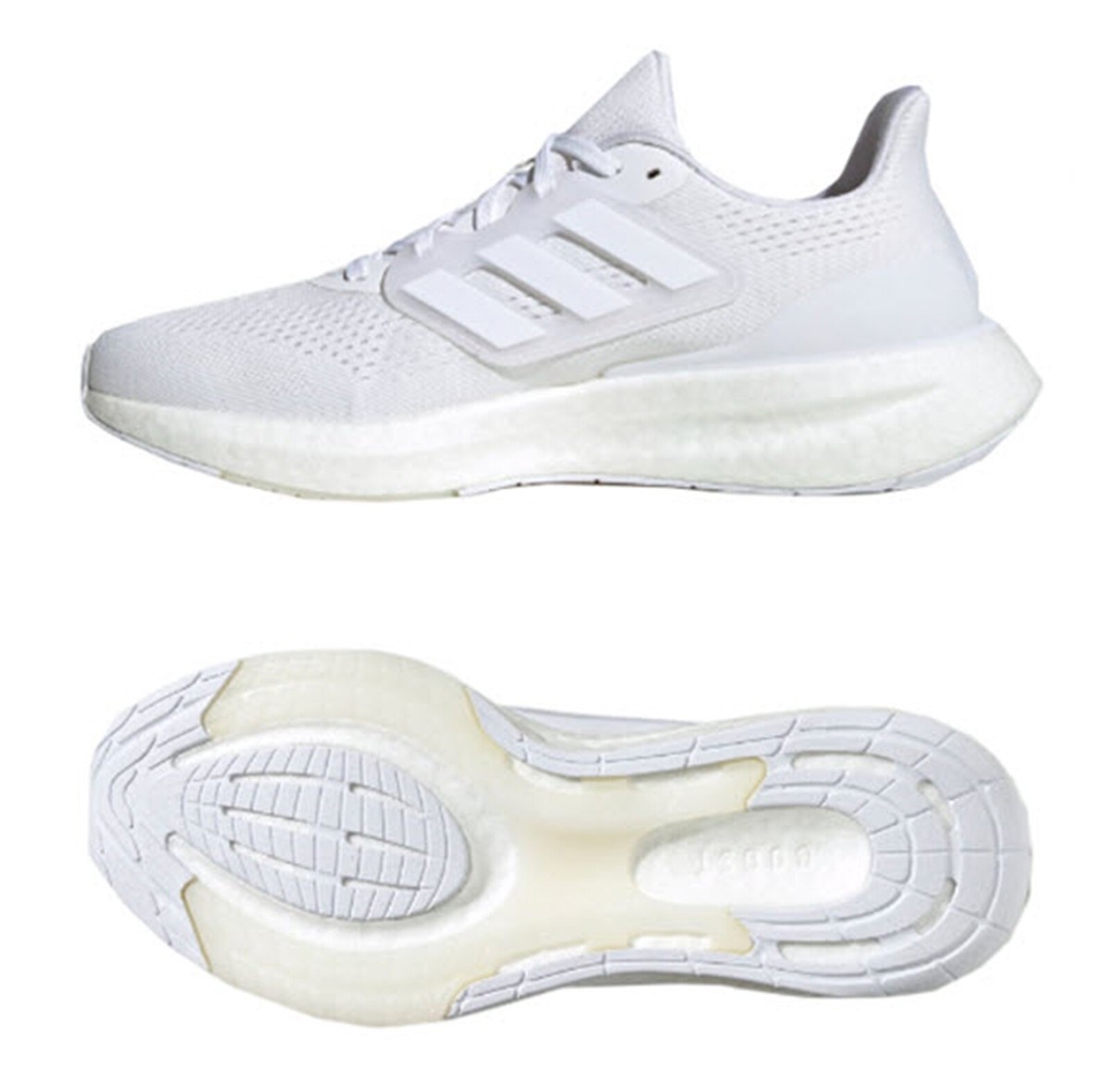 Adidas Men PURE Boost 23 Wide Shoes Running Black GYM Sneakers