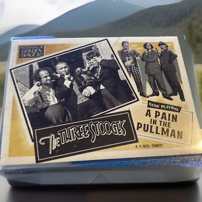 2013 PANINI GOLDEN AGE  ''THREE STOOGES '' Classic Comedy -A Pain in the Pullman
