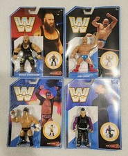 WWE Retro Iron Shiek, Zack Ryder, Jeff Hardy, Braun Strowman Lot Of 4 New Sealed