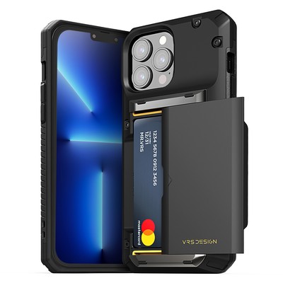 For Apple iPhone 13/ Pro/ Pro Max Phone Case VRS  [Damda Glide Pro] Wallet Cover