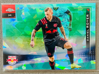 2021-22 Topps Chrome MLS Sapphire Soccer #17 Daniel Royer Aqua Sapphire /99