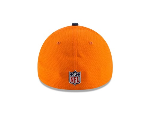 Denver Broncos New Era Sideline 39THIRTY Sombrero Flexible - Naranja - Imagen 6 de 6