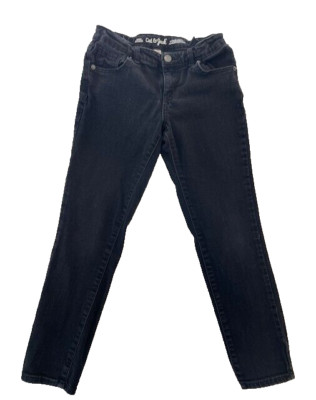 Cat & Jack girls size 12 skinny jeans in black denim NWOT