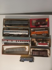 HO Train Car Lot Of 9 Passenger Horse Car Engine Hopper Mantua Rivarosssi More