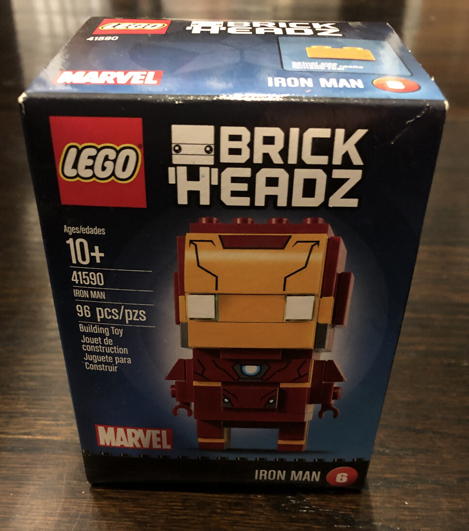 lego brickheadz iron man 41590