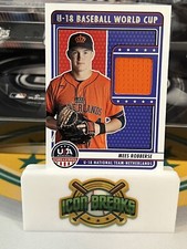 2023 Panini USA Stars & Stripes Game Used Jersey/Patch Mees Robberse Netherlands