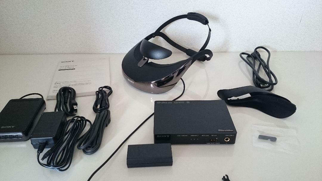 【新品同様】SONY HMZ-T3W Sony HMZ-T3W Personal 3D Viewer Wireless Head Mounted