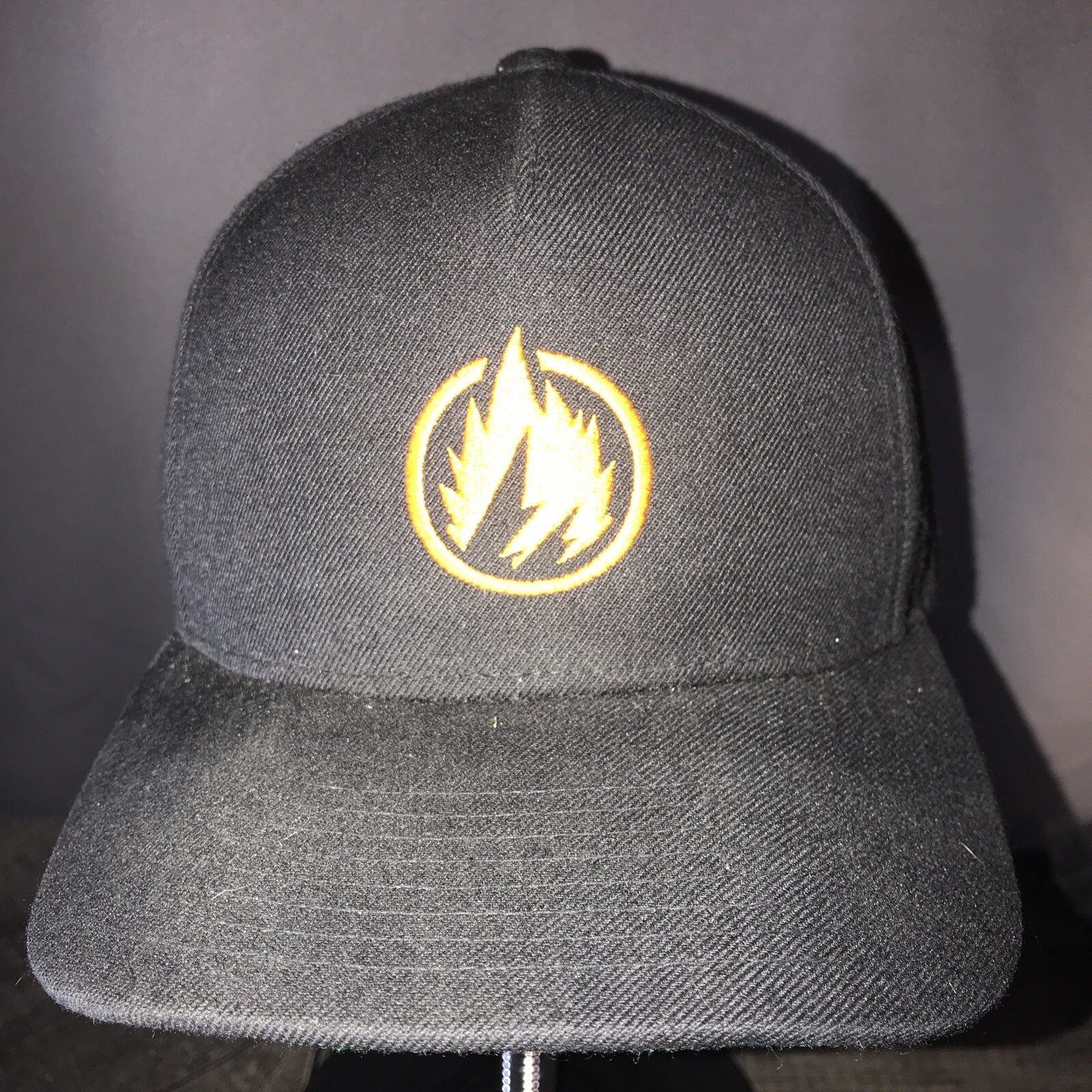 The Classics Black Adjustable SnapBack Trucker Be… - image 1