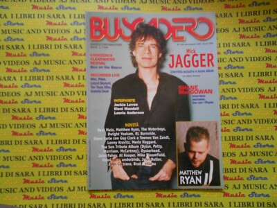 BUSCADERO 229/2001 Mick Jagger Dylan Morrison Petty McCartney Matthew Ryan 