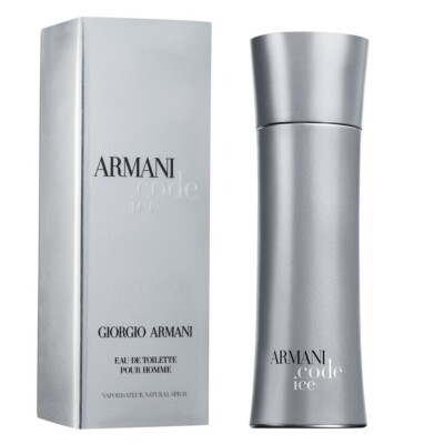 ARMANI CODE ICE Eau de Toilette Spray Men 4.2 oz / 125 ml SEALED DISCONTINUED