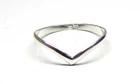 Sterling Silver 925 Wishbone Ring 2mm | Thumb Midi Finger Band | UK Sizes J–V