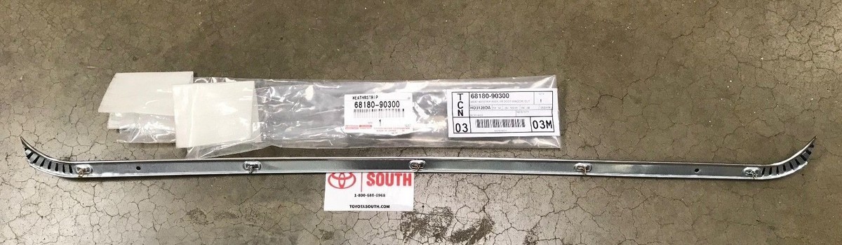 OEM Vent Window Weatherstrip / Seal For '76 To '84 Land Cruiser Fj40 Lh And Rh OEM Vent Window Weatherstrip / Seal For '76 To '84 Land Cruiser Fj40 Lh And Rh