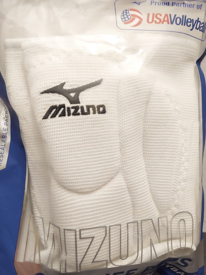 Mizuno SL2 Volleyball Kneepads White Knee Pads Size Small S 7.5" 7.5 In Inches eBay