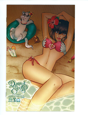 Damsels In Excess #3 - 2014 Long Beach Comic Con Exclusive Variant - 2014 Aspen