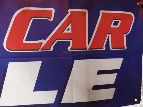 "USED CAR SALE" Vinyl Banner - WINDOW HANGING SIGN FESTAPRINT 18"X48" - Picture 3 of 7