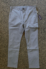  98 New Michael Kors Men's Slim Fit Pants - 34 x 32 - Storm Gray