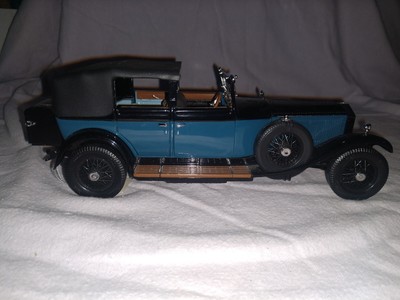 FRANKLIN MINT - 1929 ROLLS ROYCE PHANTOM I - 1988 PRECISION MODEL 