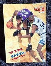 1995-96 TOPPS PHOTO GALLERY VIN BAKER #PG1 - MINT