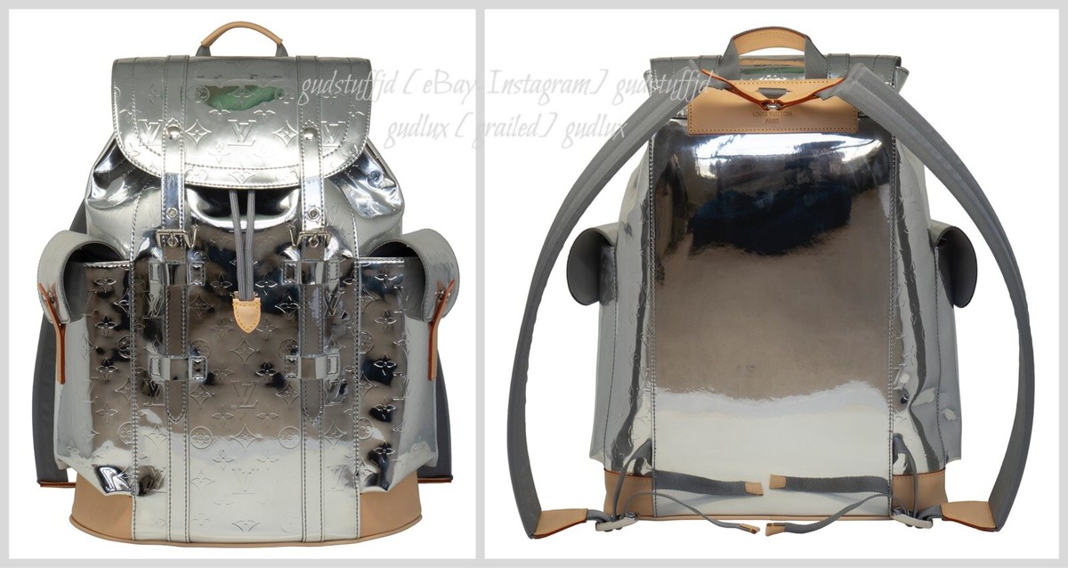 LOUIS VUITTON NWT Monogram Mirror Christopher Backpack MM | eBay