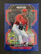 Alfredo Ruiz - 2022 Prizm Draft Picks #PDP189 Navy Blue Kaleidoscope - SP SN /15