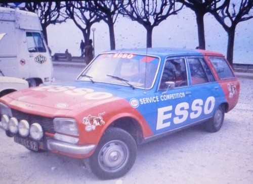 Tip Top CB Com – Peugeot 505 TD Rallye Monte Carlo 1981, 1/43, Peinture Piquée