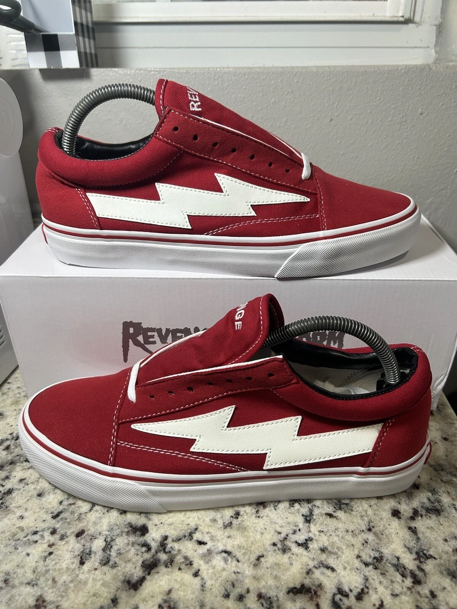 Red cheap revenge shoes
