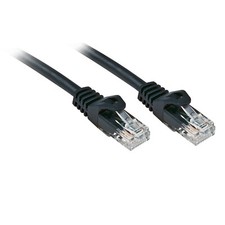 Lindy Rj45/Rj45 Cat6 1m networking cable Blac...
