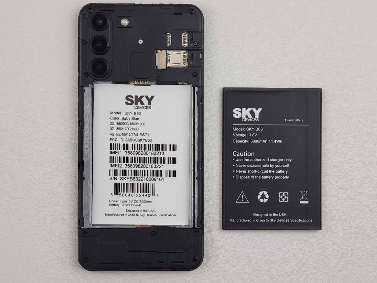 SKY Devices Elite B63 - 16GB - (GSM Unlocked) Dual SIM Android
