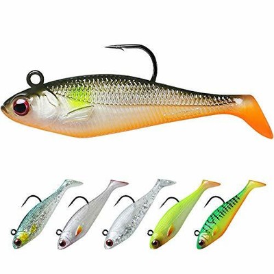 TRUSCEND 3PCS 14cm Wobblers Fishing Lures Jointed Crankbait Swimbait Bass lure