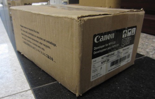 GENUINE NEW CANON 6277A001AA BLACK DEVELOPER FOR NP9120 PACK OF 2 SEALED NP 9120 - Picture 3 of 3