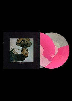 Ariana Grande Thank U Next Limited Pink Clear Split Vinyl 2LP  