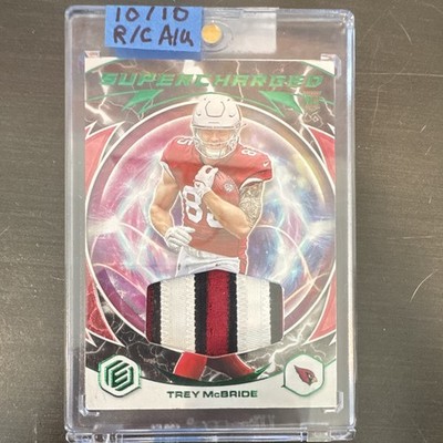 Panini 2022 Elements Supercharged SC-36 Trey McBride RC MEM Neon 10/10