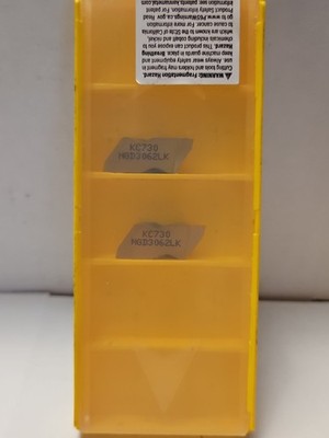 Kennametal GROOVING INSERT NGD3062LK KC730 (2) NEW Carbide INSERTS LOT1238